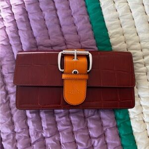 Vivienne Westwood Brown and Orange Crossbody Bag
